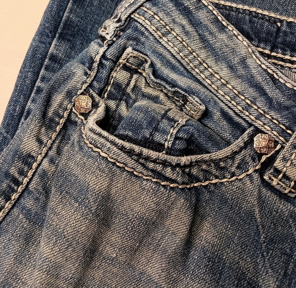 SILVER JEANS Aiko bootcut cotton western size 26 (#1,033) - Picture 2 of 8